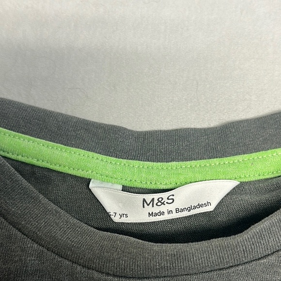 Marks & Spencer Gray Solar System Short Sleeve Tee - Picture 2 of 3